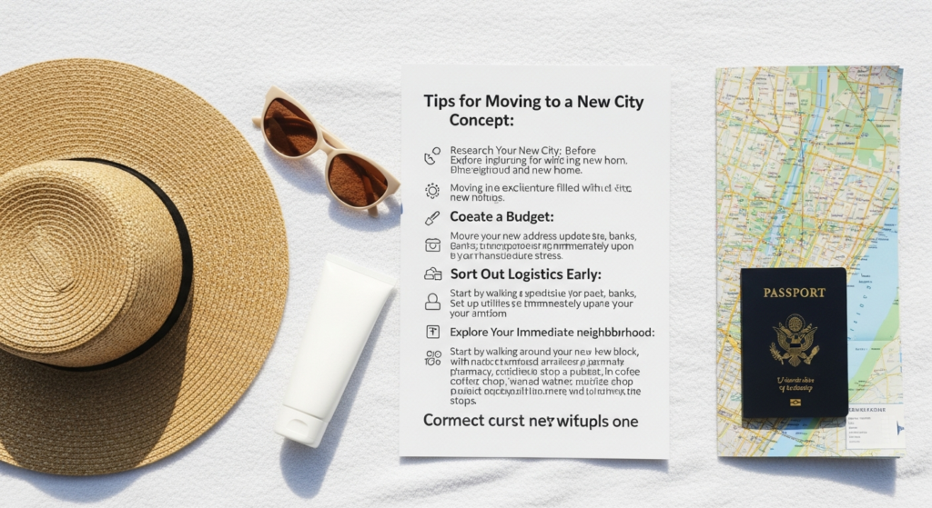 Tips for moving to a new city