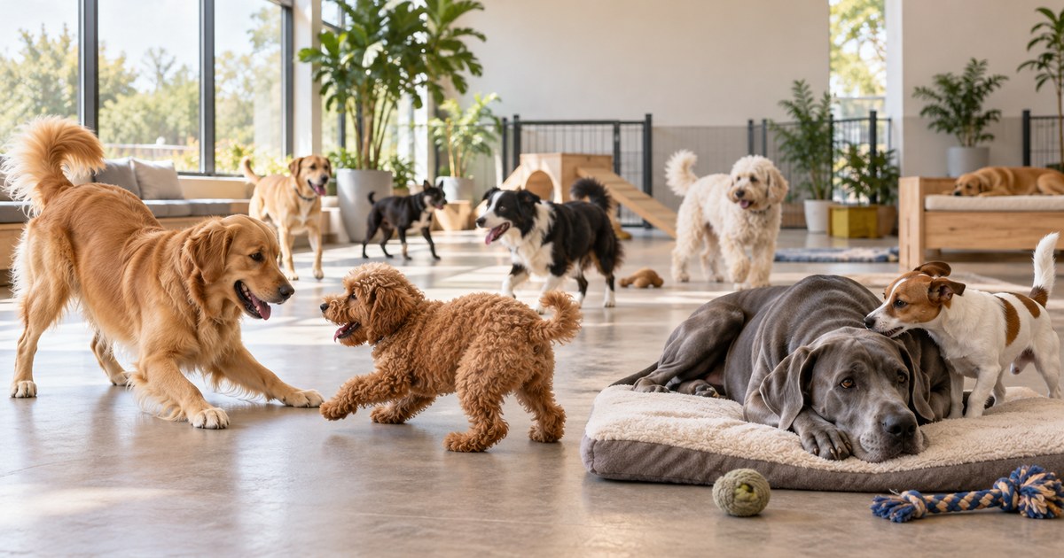 Happy Paws, Healthy Minds: The Physical and Mental Benefits of Doggy Daycare and Boarding