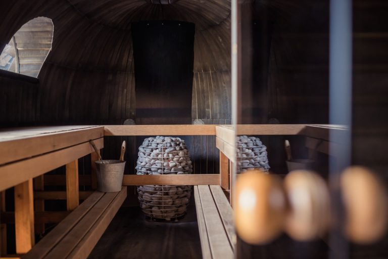 a basket on a table