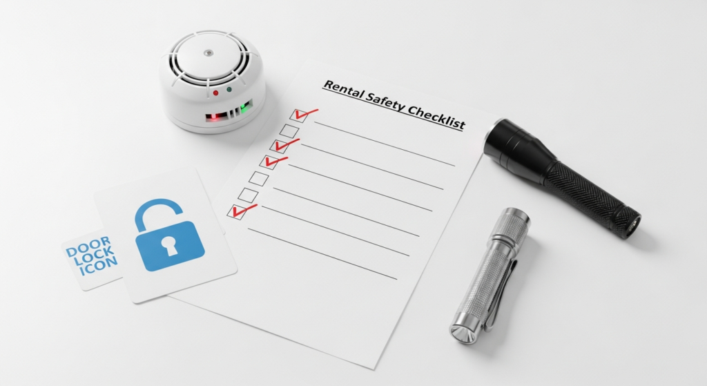 vacation rental safety tips checklist