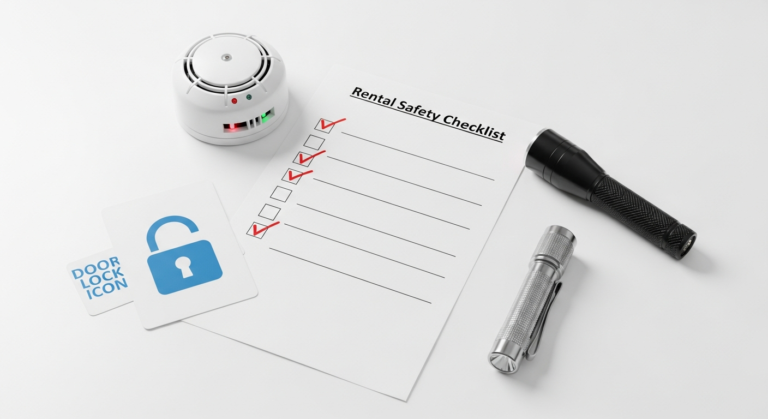 vacation rental safety tips checklist