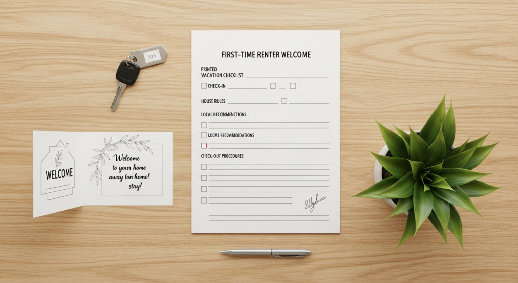 vacation rental tips first time guests