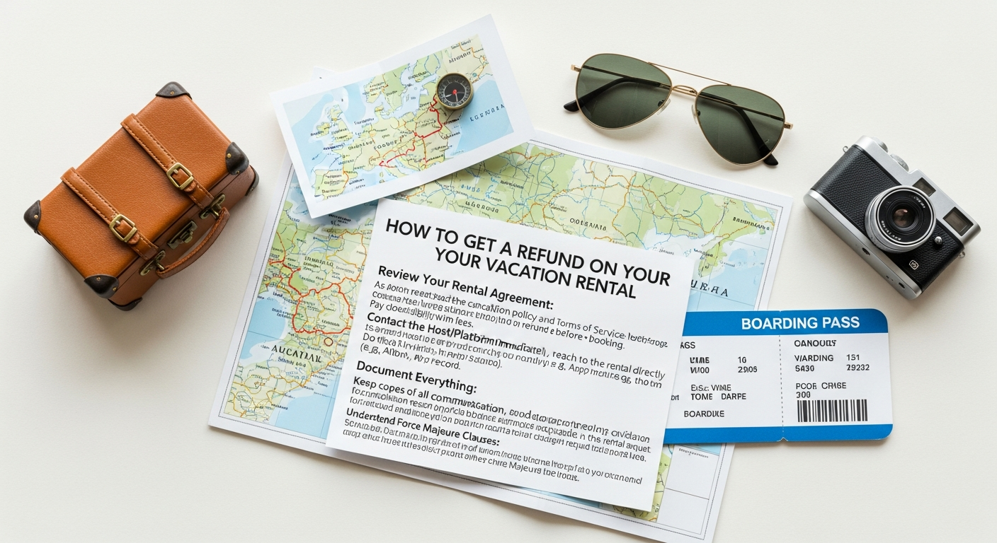 How To Get Refund On Vacation Rental