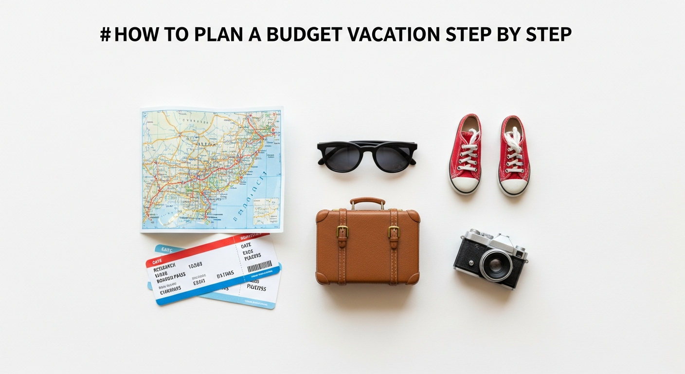 How To Plan A Budget Vacation Step By Step