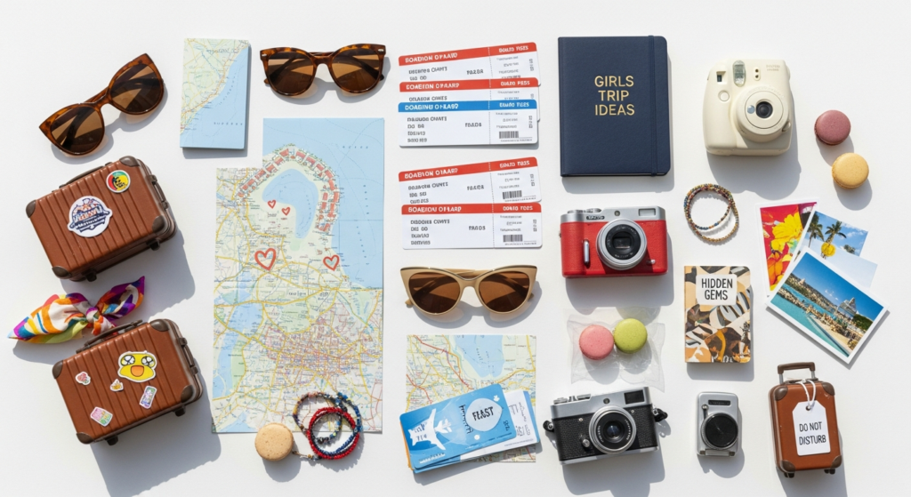 how to plan a girls trip ideas