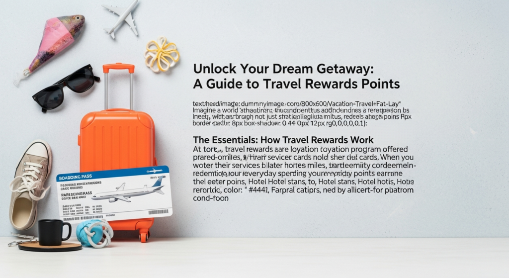 how to use travel rewards points