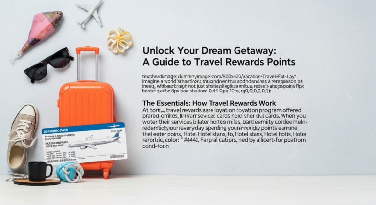 how to use travel rewards points