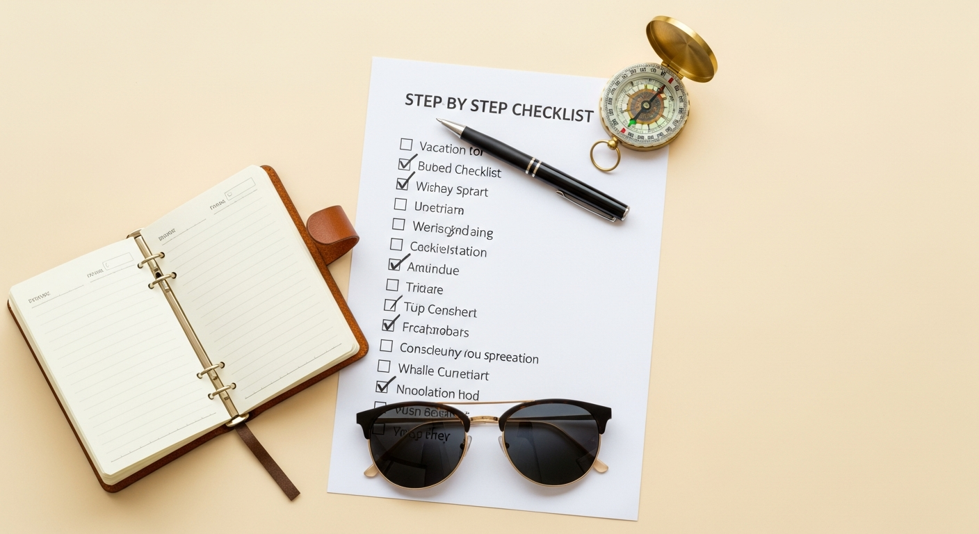 plan vacation step by step guide 2026