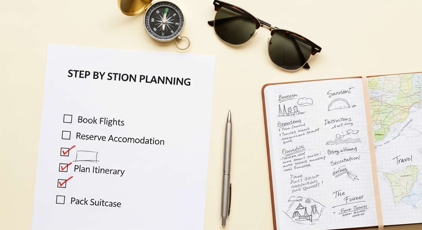 plan vacation step by step guide 2026