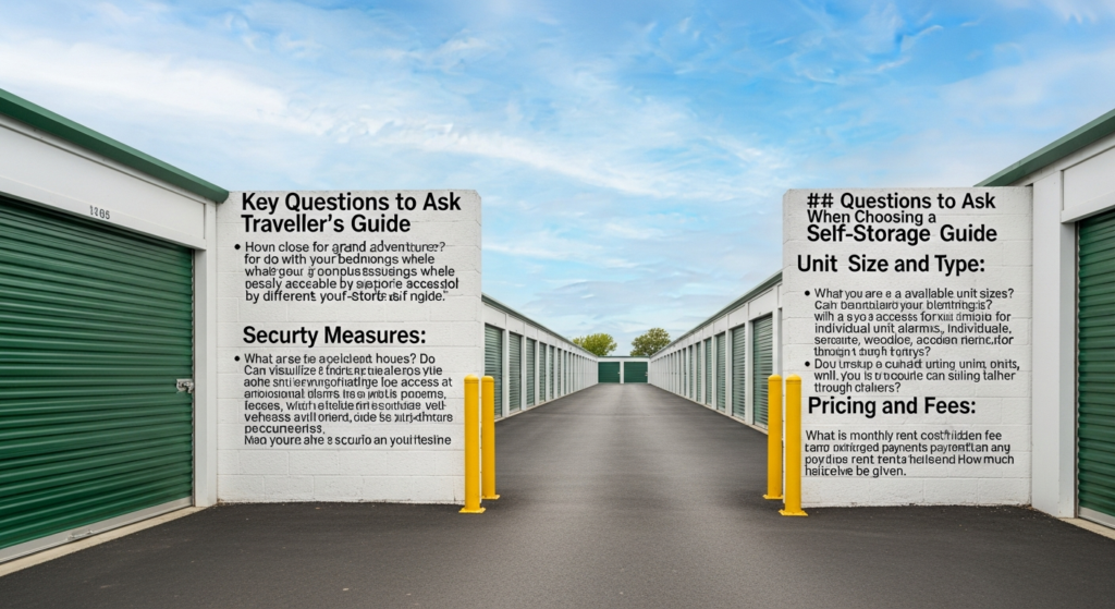 Questions to ask when looking for a self storage rental in san jose