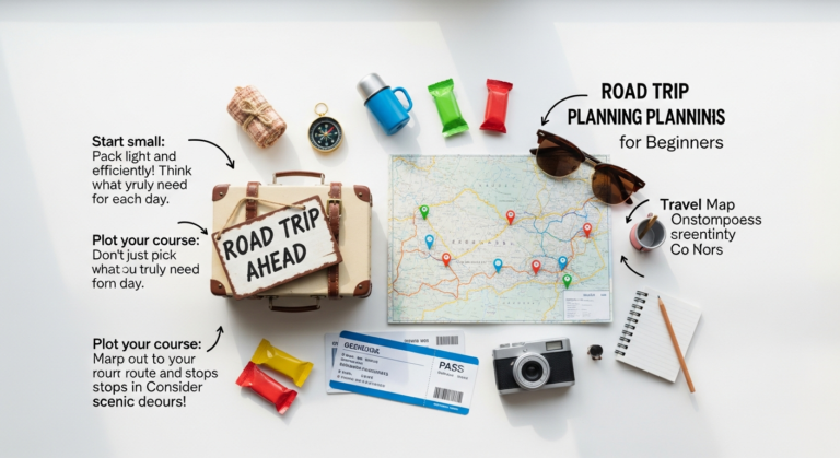 road trip planning tips for beginners