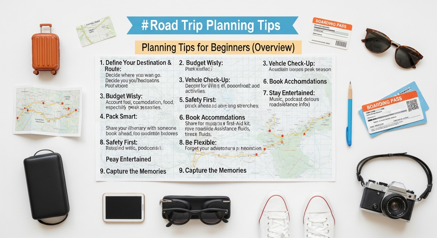 Road Trip Planning Tips For Beginners