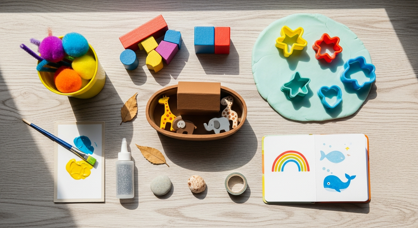 The ultimate guide to vacation bible school for toddlers illustration
