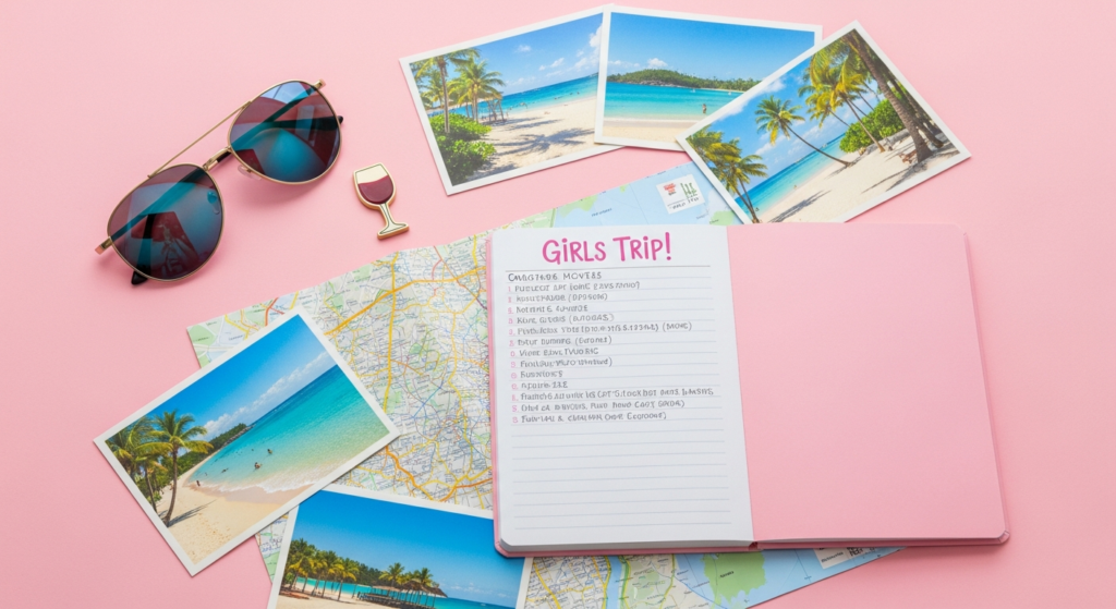 how to plan girls trip ideas