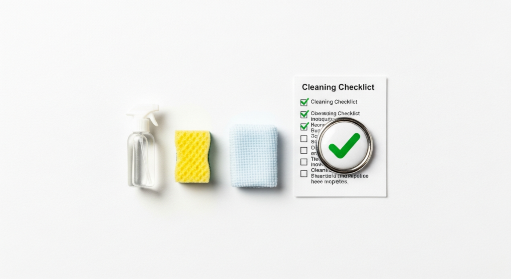 vacation rental cleaning checklist