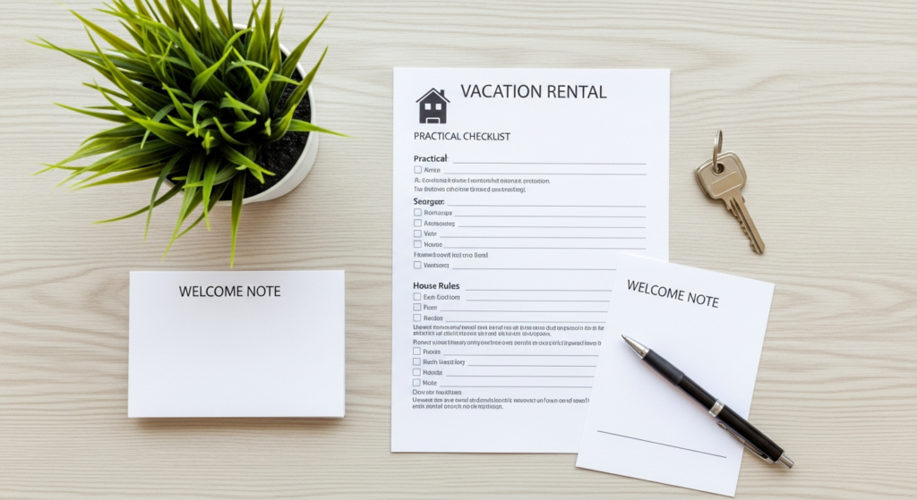 vacation rental tips first time guests