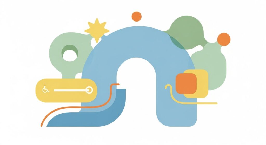 accessible vacation rental features — featured illustration