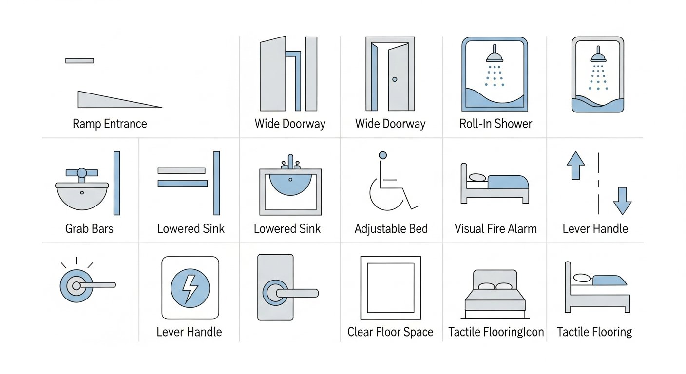 sources & references — accessible vacation rental features