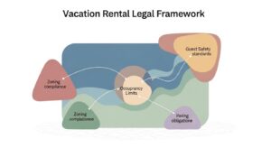 vacation rental legal requirements — featured illustration