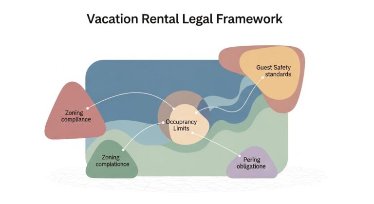 vacation rental legal requirements — featured illustration