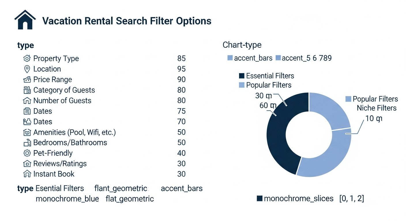 vacation rental search filters - chart 6 illustration