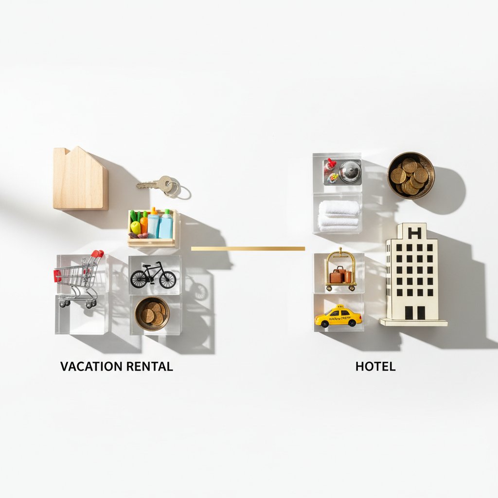vacation rental vs hotel: full cost comparison - photo 2 illustration