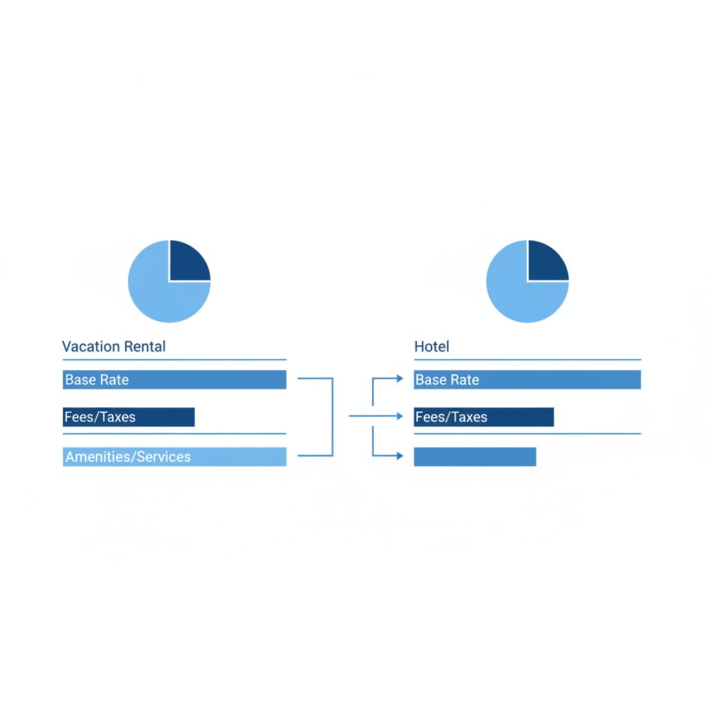 vacation rental vs hotel: full cost comparison - chart 6 illustration